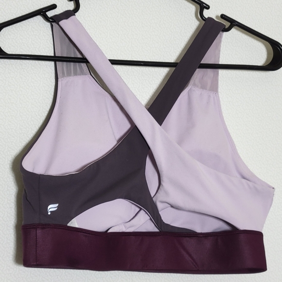 Fabletics No-Bounce Color Block Sports Bra Size Medium - Picture 4 of 6